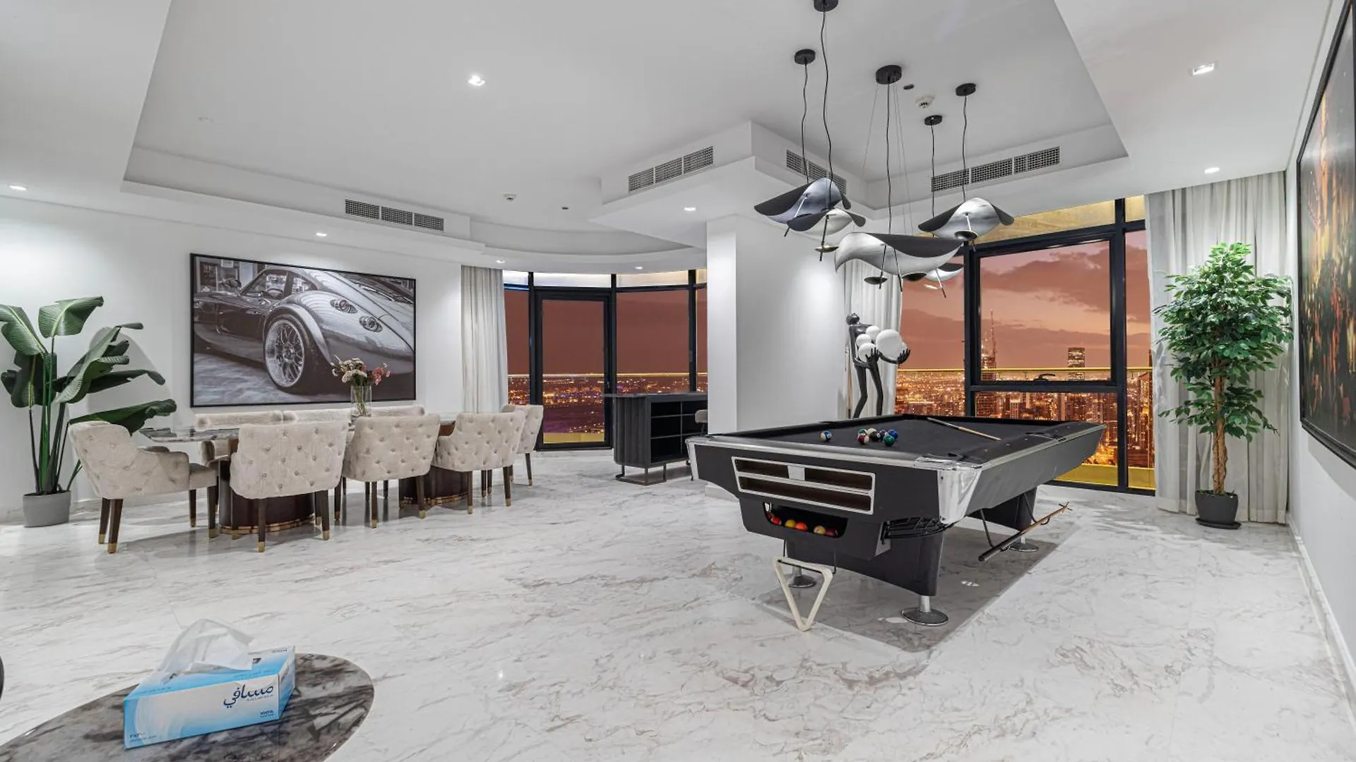 Luxe 6Br Penthouse With Burj View & Private Cinema Apartment Dubai