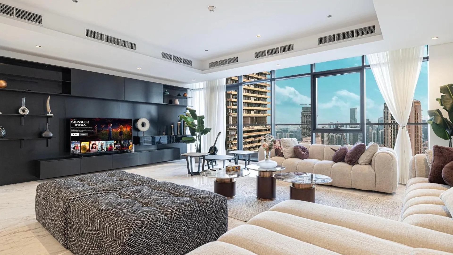 Luxe 6Br Penthouse With Burj View & Private Cinema Apartment Dubai